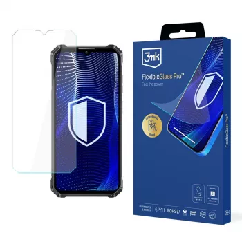 3MK PROTECTION Oukitel WP28/28E/28S - 3mk FlexibleGlass Pro hibrīda stikla ekrāna aizsargs