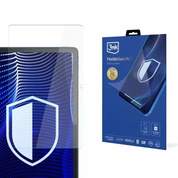 3MK PROTECTION FlexibleGlass Pro ekrāna aizsargs Lenovo Tab M10A 5G - hibrīdstikls, 7H cietība, 0,3 mm, caurspīdīgs