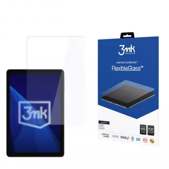 3MK PROTECTION FlexibleGlass ekrāna aizsargs Blackview Tab 30 (10,1 collu) - Kristāldzidrs, 7H cietība, 0,3 mm plāns