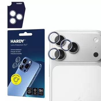 3MK HARDY Lens Protection for Apple iPhone 17 Pro / 17 Pro Max - Titanium Gray