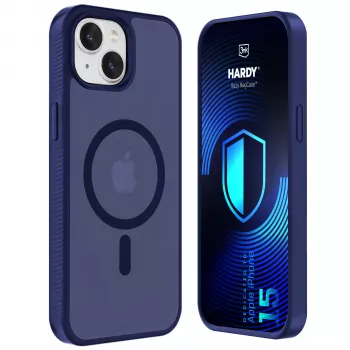 3MK PROTECTION Apple iPhone 15 - 3mk Hardy Hazy MagCase Blue