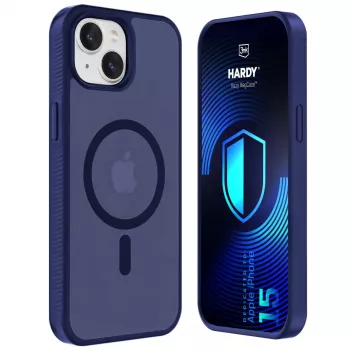 3MK PROTECTION Apple iPhone 15 - 3mk Hardy Hazy MagCase Blue