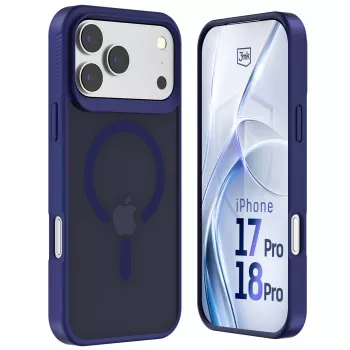 3MK PROTECTION Apple iPhone 17 Pro Max Hardy Hazy MagCase Blue