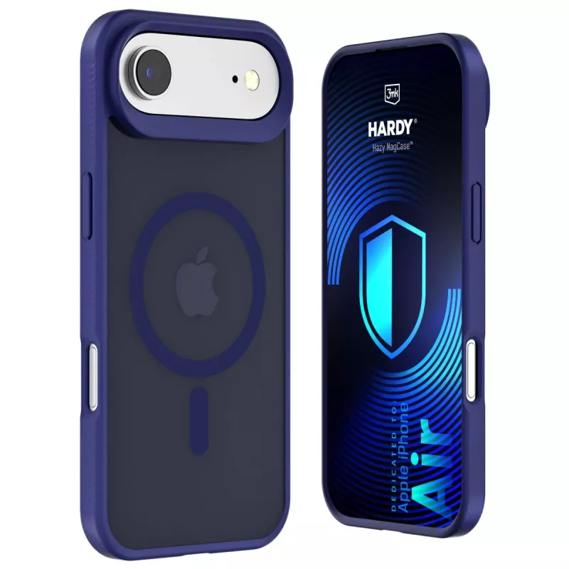 3MK PROTECTION Apple iPhone Air - 3mk Hardy Hazy MagCase Blue