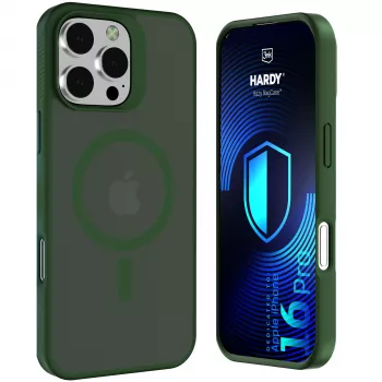 3MK PROTECTION Apple iPhone 16 Pro - 3mk Hardy Hazy MagCase Green