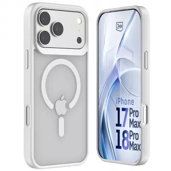 3MK PROTECTION Apple iPhone 17 Pro Max - 3mk Hardy Hazy MagCase Balts