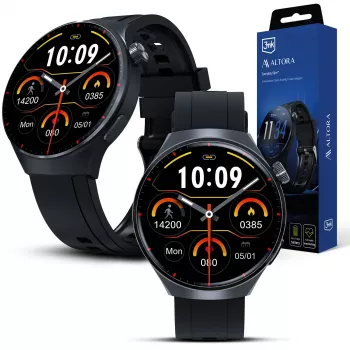 3MK Altora Everyday Slim Case for Apple iPhone 15 Pro Max - Black