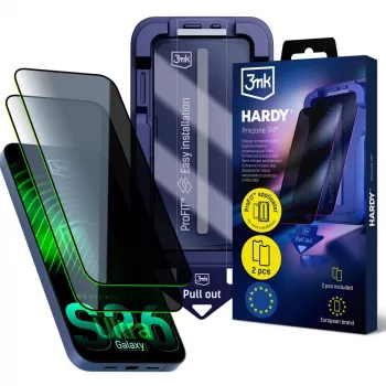 3MK PROTECTION Samsung Galaxy S26 Ultra - 3mk Hardy Privzone 9H rūdīta stikla ekrāna aizsargs