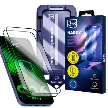 3MK PROTECTION Samsung Galaxy S26 - 3mk Hardy Hardura 9H rūdīta stikla ekrāna aizsargs