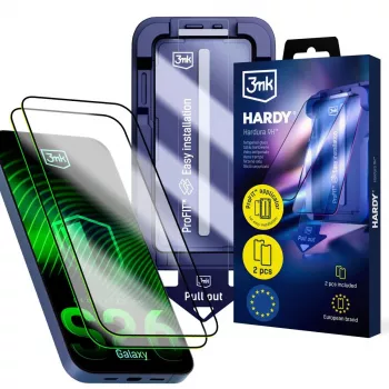 3MK PROTECTION Samsung Galaxy S26 - 3mk Hardy Hardura 9H rūdīta stikla ekrāna aizsargs