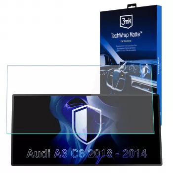 3MK PROTECTION AUDI A6 C8 2018-24 - 3mk TechWrap Matēts centrālā displeja ekrāna aizsargs
