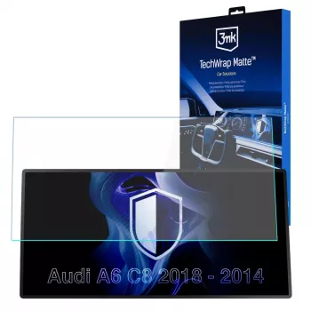 3MK PROTECTION AUDI A6 C8 2018-24 - 3mk TechWrap Matēts centrālā displeja ekrāna aizsargs