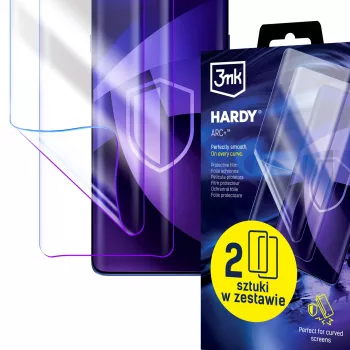 3MK PROTECTION Hardy ARC+ Screen Protector for Xiaomi Redmi Note 15 4G/5G (2-Pack)
