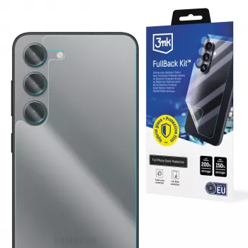 3MK PROTECTION Samsung Galaxy S23 5G pilna korpusa aizsargplēves komplekts (TPU, caurspīdīgs, pašdziedinošs)