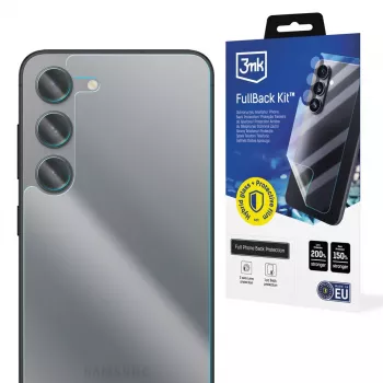 3MK PROTECTION Samsung Galaxy S23 5G pilna korpusa aizsargplēves komplekts (TPU, caurspīdīgs, pašdziedinošs)