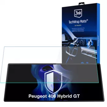 3MK PROTECTION Peugeot 408 Hybrid GT - 3mk TechWrap Matte Center Display Screen Protector