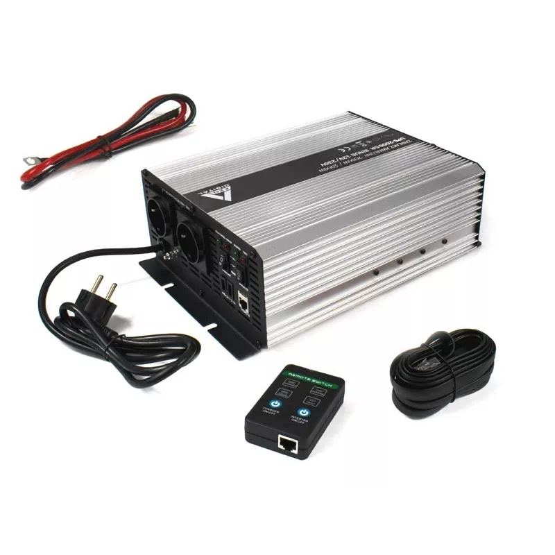 AZO DIGITAL Nepārtrauktās barošanas avots (UPS + AVR) 12V UPS-2000SR 2000VA 1400W Line-Interactive