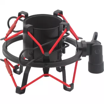 MOZOS SHM2-RED Anti-Vibrācijas Šoka Turētājs Mikrofonam 48-54 mm Sarkans