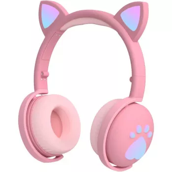 MOZOS KID DOG Bezvadu austiņas bērniem Rozā