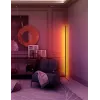 MOZOS LC-RGB LED stūra grīdas lampa balta