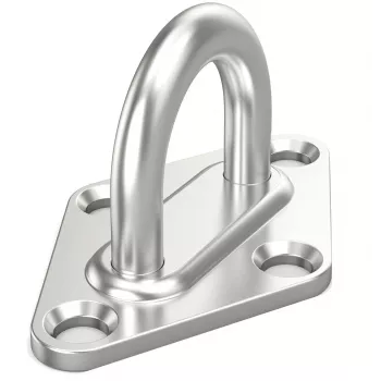 MOZOS POWER HOOK V2 Griestu Āķis ar Grozāmo Savienojumu 250kg Sudrabs