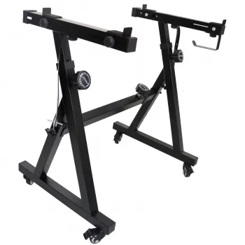 MOZOS KSX6 X-Style Keyboard Stand ar Riteņiem Digitālajai Klavierēm