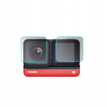 SUNNYLIFE 4x Rūdīta Stikla Ekrāna Aizsargs Insta360 One R 4K Edition LCD Displejam