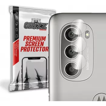 GrizzGlass Hybrid Glass Camera Lens Protector for Motorola Moto G60s