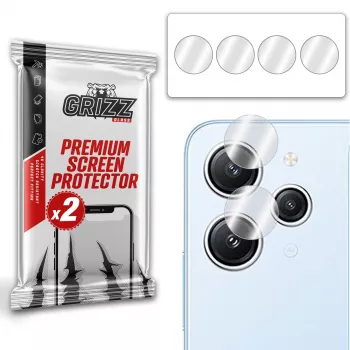 GrizzGlass HybridGlass Camera Lens Protector for Xiaomi Redmi 12