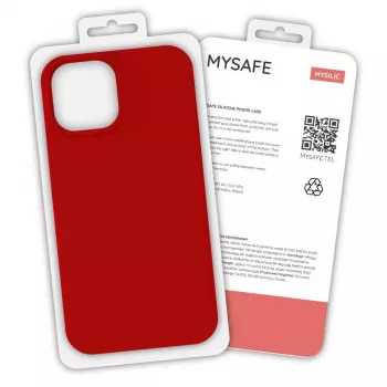 Mysafe Silicone Case for Samsung Galaxy S21+ Red