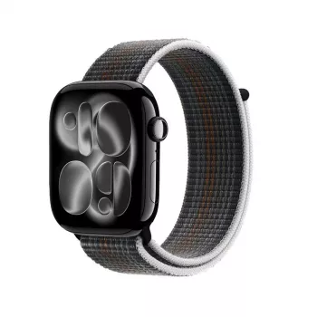 Crong Nylon Sport Loop Apple Watch 44/45/46/49 mm Pelēks