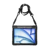 Crong Defender Plus Macīgs Vāciņš iPad Air 11 inch M3 (2025) / M2 (2024) Melns