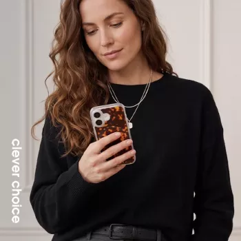 Crong Deluxe MAG Cover - Maciņš iPhone 17 MagSafe (Bruņurupuča raksts)