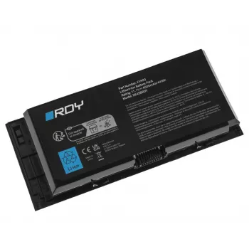 Aizvietojošā klēpjdatora baterija Dell Precision M4600 M4700 M4800 M6600 M6700 M6800 - 11.1V 8800mAh 97Wh 9-Cell Li-ion Melna