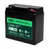 Greencell AGM VRLA 12V 18Ah Apkopes nesaistošs akumulators kases aparātiem, rotaļlietām, kamerām (181x77x167mm)