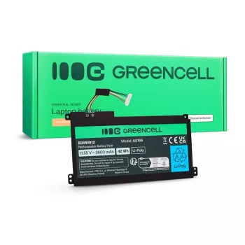 Green Cell akumulators ASUS C31N1912 / B31N1912, 3-cell, 42Wh, 11.55V, Li-ion Polymer, Melns