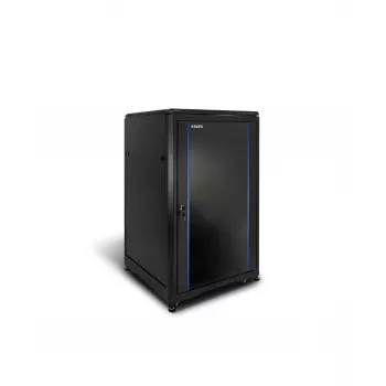 RACKTEL RL-6621SRE 21U 600x600 Grīdas servera skapis Eco Black