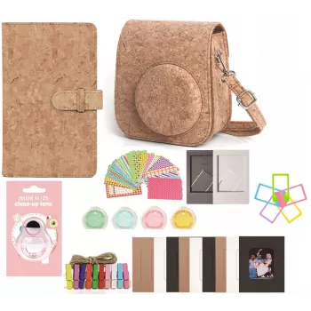 LOVEINSTANT 8-in-1 piederumu komplekts Fujifilm Instax Mini 11 - korķis