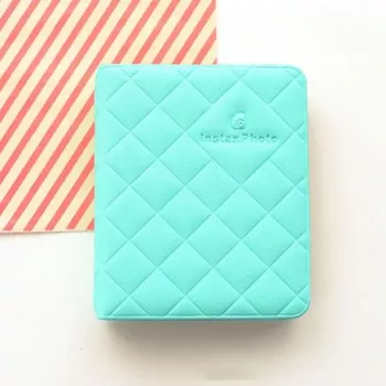 LOVEINSTANT Mini Photo Album for Fuji Instax Mini 11/9/8/7/40/90, Quilted Green, 36 Photos