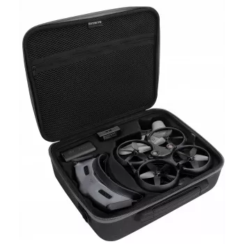 SUNNYLIFE cietā apvalka pārnēsāšanas futrālis DJI Avata, Goggles 2 un kontrolierim - Melns