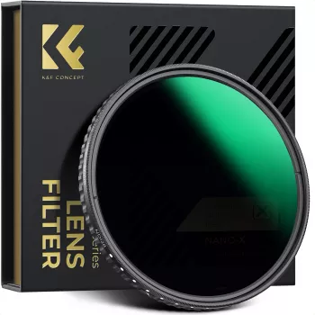 KF X Fader Mainīgā ND Filtra 82mm ND8-ND128 Pelēks
