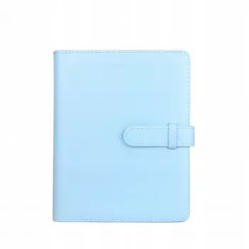 LOVEINSTANT Fotoalbums 256 fotogrāfijām Fujifilm Instax Mini 40 12 11 9 8 7 EVO Liplay Link, zils