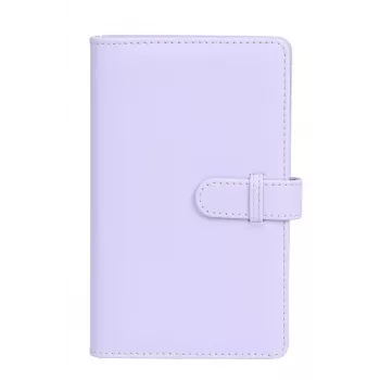 LOVEINSTANT Fotoalbums 108 fotogrāfijām, saderīgs ar Fujifilm Instax Mini 12, 11, 40, 9, 8, 7, Evo, Liplay, Link - Violeta