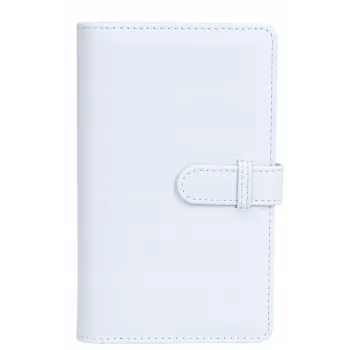 LOVEINSTANT Fotoalbums 108 fotogrāfijām, saderīgs ar Fujifilm Instax Mini 12, 11, 40, 9, 8, 7, Evo, Liplay, Link / Balts
