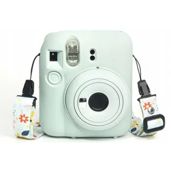 LOVEINSTANT Silikona aizsargmaciņš Fujifilm Instax Mini 12 - Zaļš