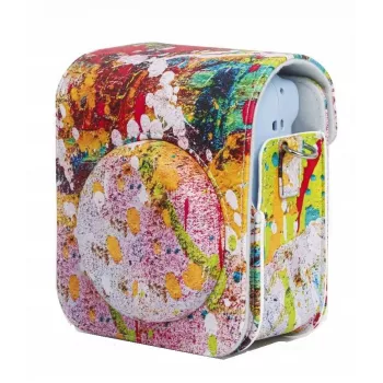 LOVEINSTANT Case Cover Pouch for Fujifilm Instax Mini 12, Colorful Spots