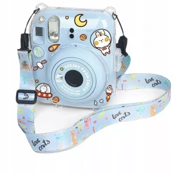 LOVEINSTANT Maciņš Fujifilm Instax Mini 12 + Uzlīmes / Escape from Earth