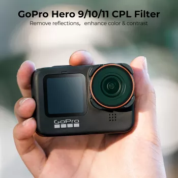 KF apļveida polarizācijas filtrs CPL MC GoPro Hero 12/11/10/9 Black KF01.2336