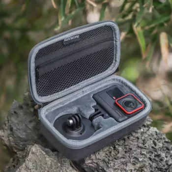 SUNNYLIFE Cietais Maciņš Insta360 Ace / Ace Pro - Melns