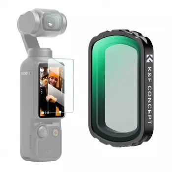 K&F Concept Black Diffusion 1/4 filtrs DJI Osmo Pocket 3 (KF01.2533)